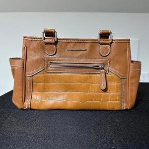Faux Crocodile Leather Purse